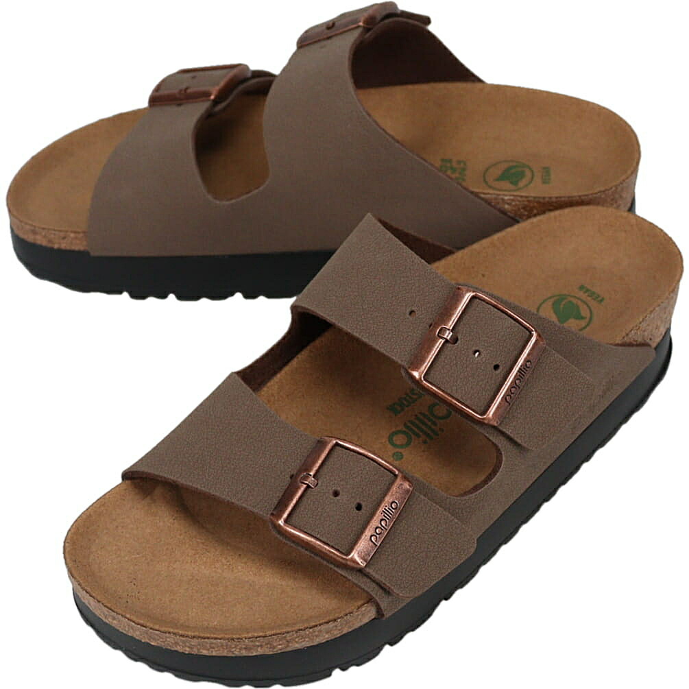 ７月限定！最大全額ポイント還元※要エントリー ビルケンシュトック BIRKENSTOCK サンダル アリゾナ フレックス プラットフォーム Arizona Flex Platform モカ ナロー幅 1027417【GKOJ】｜すにーかー倉庫