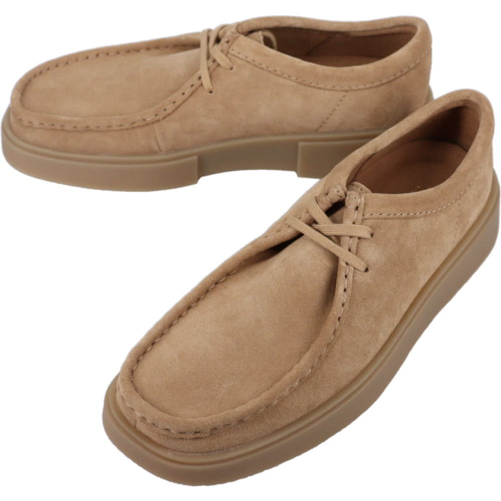 ４月限定！最大全額ポイント還元※要エントリー クラークス Clarks メンズ トービュー Torview ダークサンドスエード 26183437【GJOM】