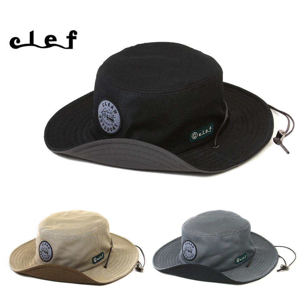 ４月限定！最大全額ポイント還元※要エントリー 定番 Clef クレ 帽子 コモド フル メッシュ ハット COMODO FULL MESH HAT RB3649 ブラック グレー ベージュ メンズ レディース ［CP］【GHOI】