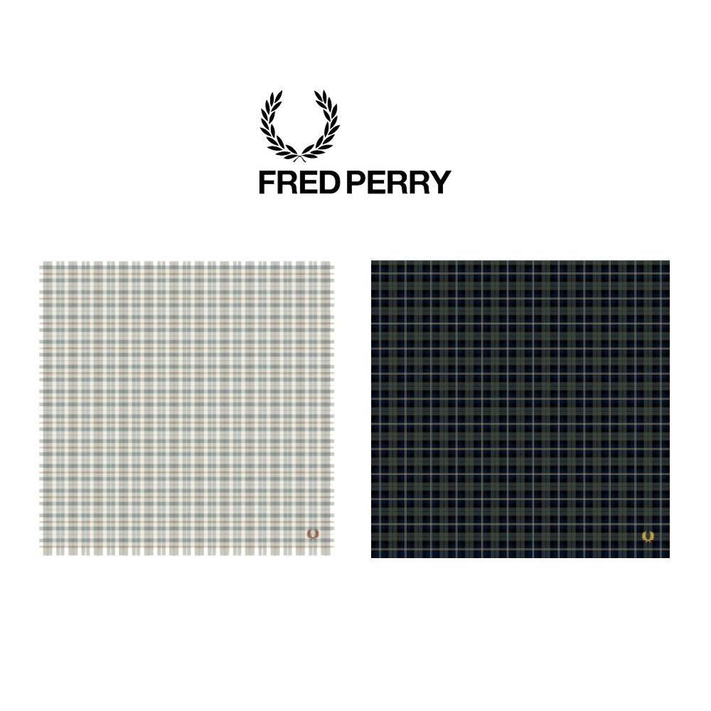 楽天市場】フレッドペリー チェック ハンカチ FRED PERRY F20003