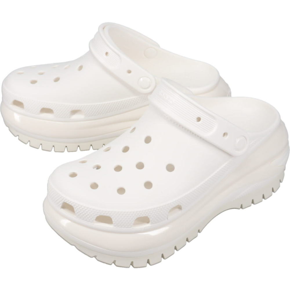 楽天市場】crocs CLASSIC MEGA CRUSH CLOG WHITE 207988-100