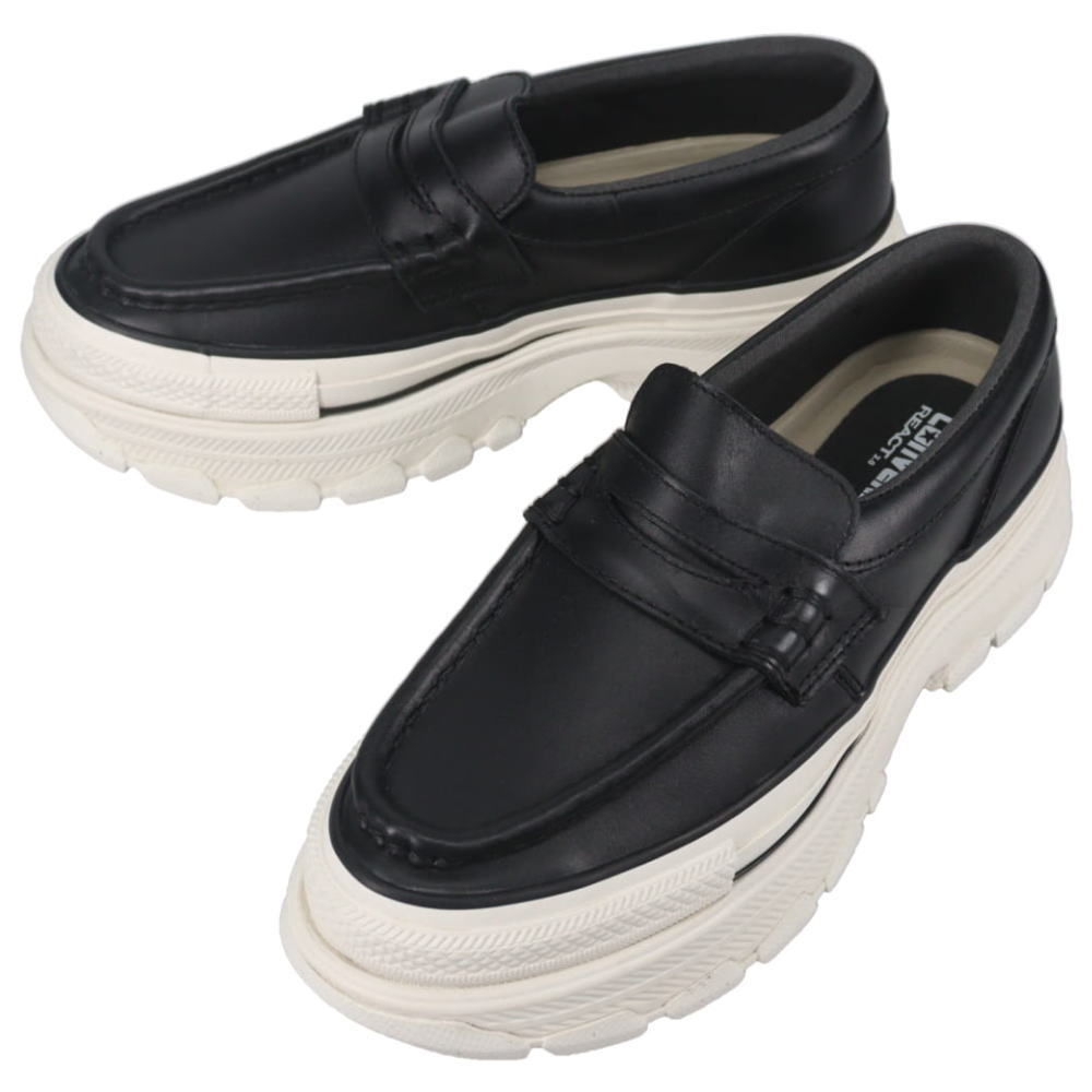 ４月限定！最大全額ポイント還元※要エントリー コンバース CONVERSE スニーカー オールスター R トレックウエーブ ローファー ALL STAR R TREKWAVE LOAFER ブラック 1SE118【GIOL】 13,919円