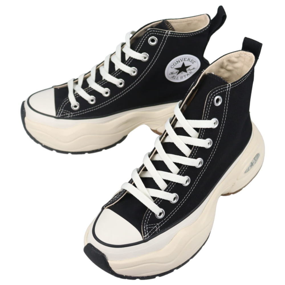 ４月限定！最大全額ポイント還元※要エントリー コンバース CONVERSE スニーカー オールスター R サージトレーナー HI ALL STAR R SURGETRAINER HI ブラック BLACK【GION】