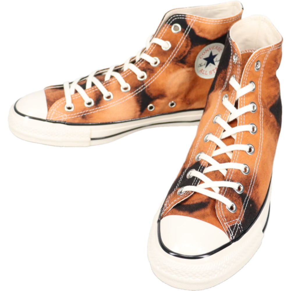 ４月限定！最大全額ポイント還元※要エントリー コンバース CONVERSE スニーカー オールスター エイジド ブリーチドキャンバス HI ALL STAR AGED BLEACHEDCANVAS HI ブラック BLACK 1SE575【GJOJ】