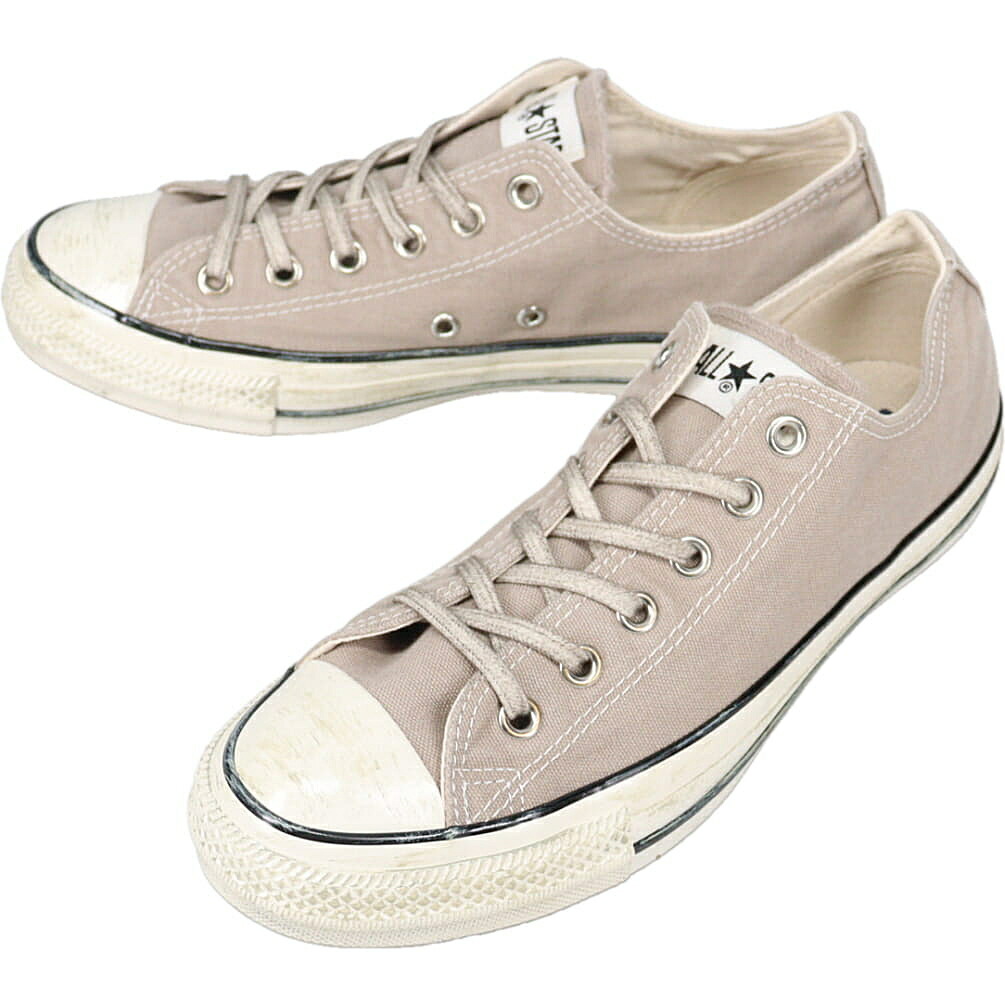 ４月限定！最大全額ポイント還元※要エントリー コンバース CONVERSE スニーカー オールスター エイジド AG OX ALL STAR AGED AG OX ビンテージカーキ 1SE694【GJOM】