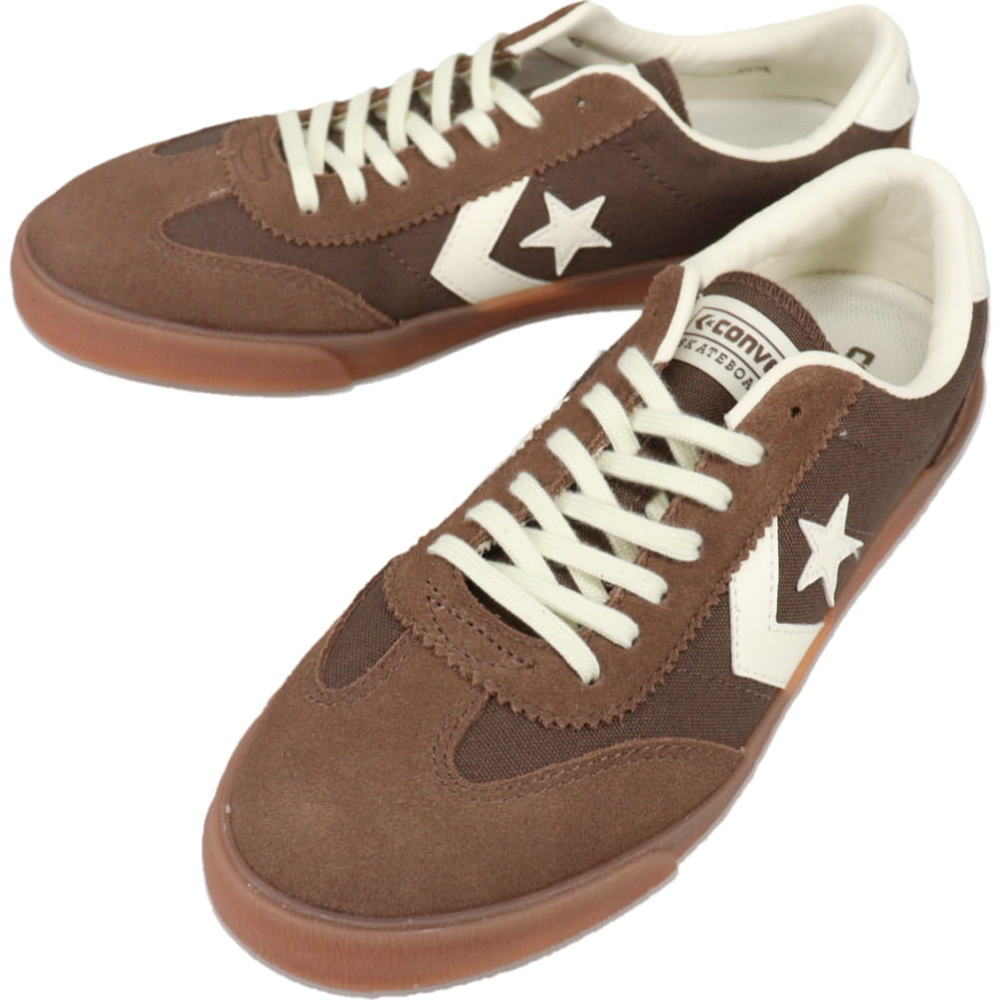 ４月限定！最大全額ポイント還元※要エントリー コンバース CONVERSE スニーカー ロードクラシック スケート オックス ROADCLASSIC SK OX ブラウン/ベージュ 1SE772【GJFO】 12,197円