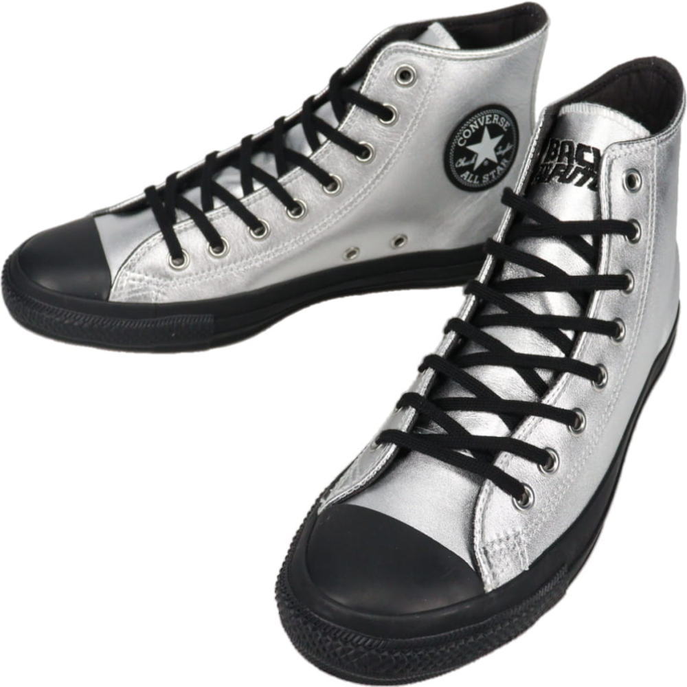 ４月限定！最大全額ポイント還元※要エントリー コンバース CONVERSE スニーカー オールスター TM ハイ / バック・トゥ・ザ・フューチャー ALL STAR TM HI / BACK TO THE FUTURE シルバー/ブラック SLV/BLK 31316500【GJFO】