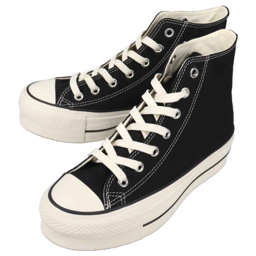 ４月限定！最大全額ポイント還元※要エントリー コンバース CONVERSE スニーカー オールスター リフテッド HI ALL STAR LIFTED HI ブラック BLACK 31317400【GKOF】