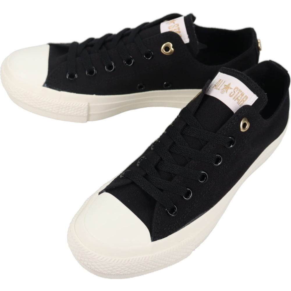 ４月限定！最大全額ポイント還元※要エントリー コンバース CONVERSE スニーカー オールスター PLTS バックハート OX ALL STAR PLTS BACKHEART OX ブラック BLACK 5SE973 31317281【GKOG】