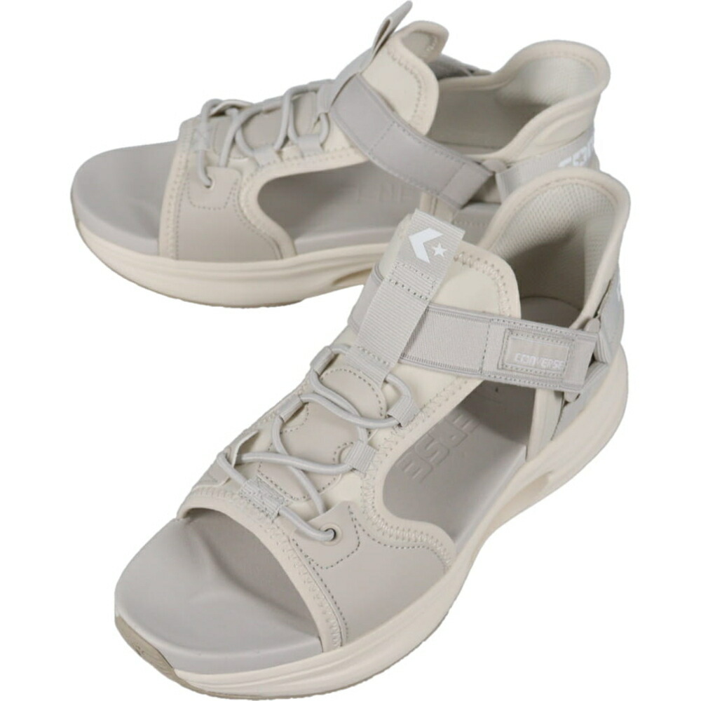 ４月限定！最大全額ポイント還元※要エントリー コンバース CONVERSE ケイブスター スリットスライド サンダル CAVESTAR SLIT SLIDE SANDAL グレージュ 33600251【GKOH】
