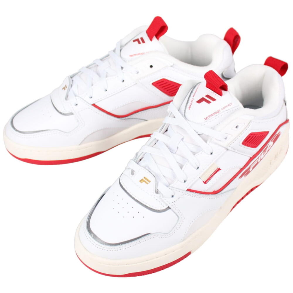 ４月限定！最大全額ポイント還元※要エントリー フィラ FILA スニーカー CORDA コルダ MFW22059 128 ホワイト/フィラレッド WHITE/FILA RED【GGFO】