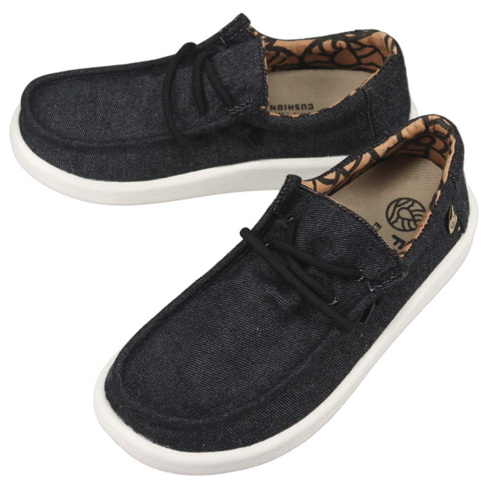 3月限定！最大全額ポイント還元※要エントリー フリー ウォータース free waters スニーカー クラウド9 ベンチャー レースアップ Cloud9 Venture - Lace Up ブラック BLACK MC-055 【GJOI】画像