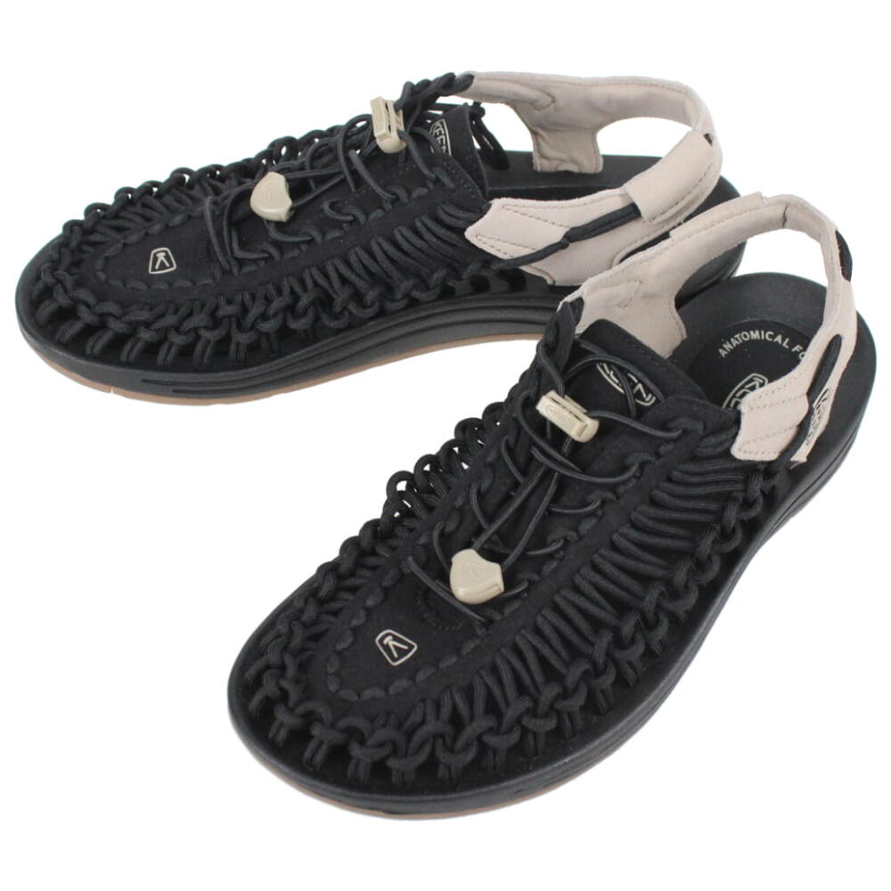 ４月限定！最大全額ポイント還元※要エントリー 定番 キーン KEEN メンズ ユニーク UNEEK ブラック/プラザトープ 1027437【GHOG】