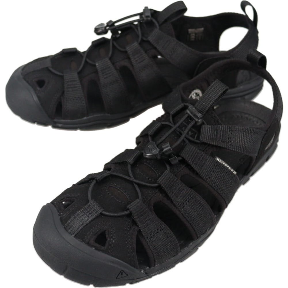 KEEN キーン CNX トリプルブラック US7 KEEN CLEARWATER CNX 【メンズ】キーン クリアウォーター TRIPLE