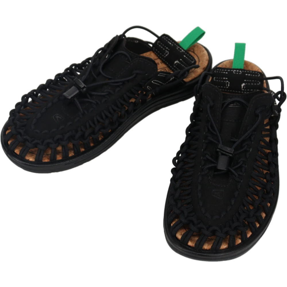 ４月限定！最大全額ポイント還元※要エントリー キーン KEEN ユニーク ツー コンバーチブルX UNEEK 2 CONVERTIBLE X ブラック/ジョリーグリーン 1028669 【GIOI】
