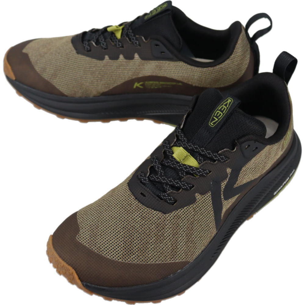 7月限定!最大全額ポイント還元※要エントリー キーン KEEN スニーカー メンズ ローム ROAM ダークオリーブ/ゴールデンサイプレス Dark Olive/Golden Cypress 1032008【GKOG】|すにーかー倉庫