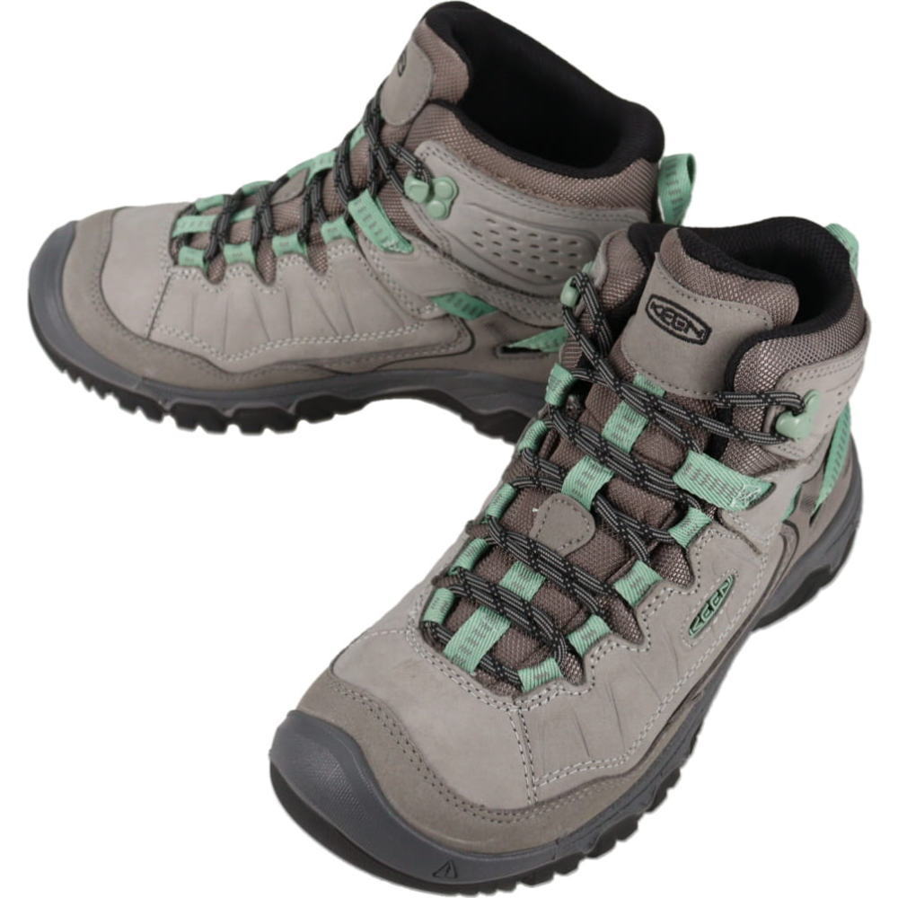 ４月限定！最大全額ポイント還元※要エントリー キーン KEEN ウィメンズ ターギー フォー ミッド ウォータープルーフ TARGHEE 4 MID WP W アロイ/グラナイトグリーン Alloy/Granite Green 1028989 【GKOG】 18,722円