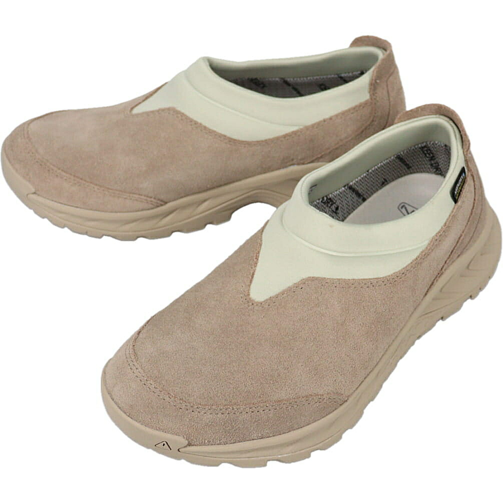 ７月限定！最大全額ポイント還元※要エントリー キーン KEEN ウィメンズ ティーティーエス モック ウォータープルーフ TTS MOC WP Brindle/Silver Birch ブリンドル/シルバーバーチ 1031231 レディース 【GJOM】｜すにーかー倉庫