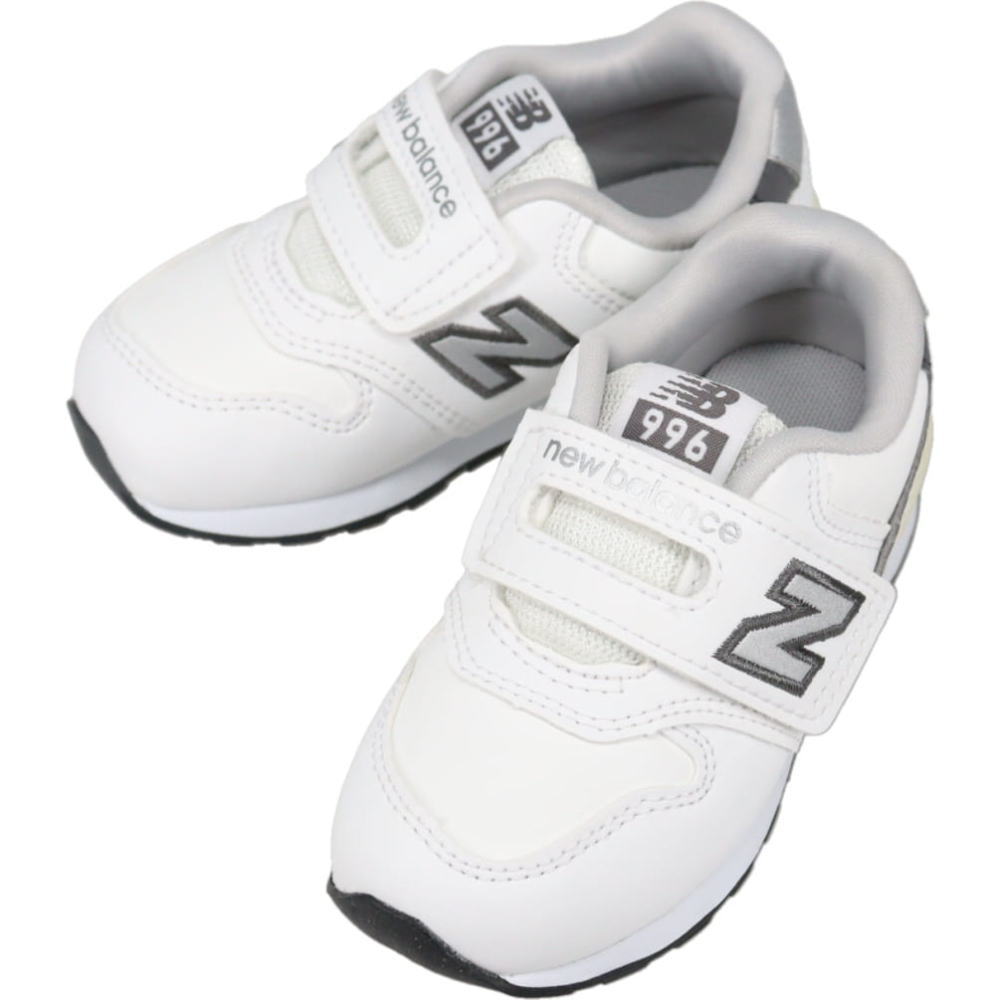 ４月限定！最大全額ポイント還元※要エントリー 子供 ニューバランス New balance スニーカー IZ996 BF3 WHITE 12～16.5cm【GIFO】