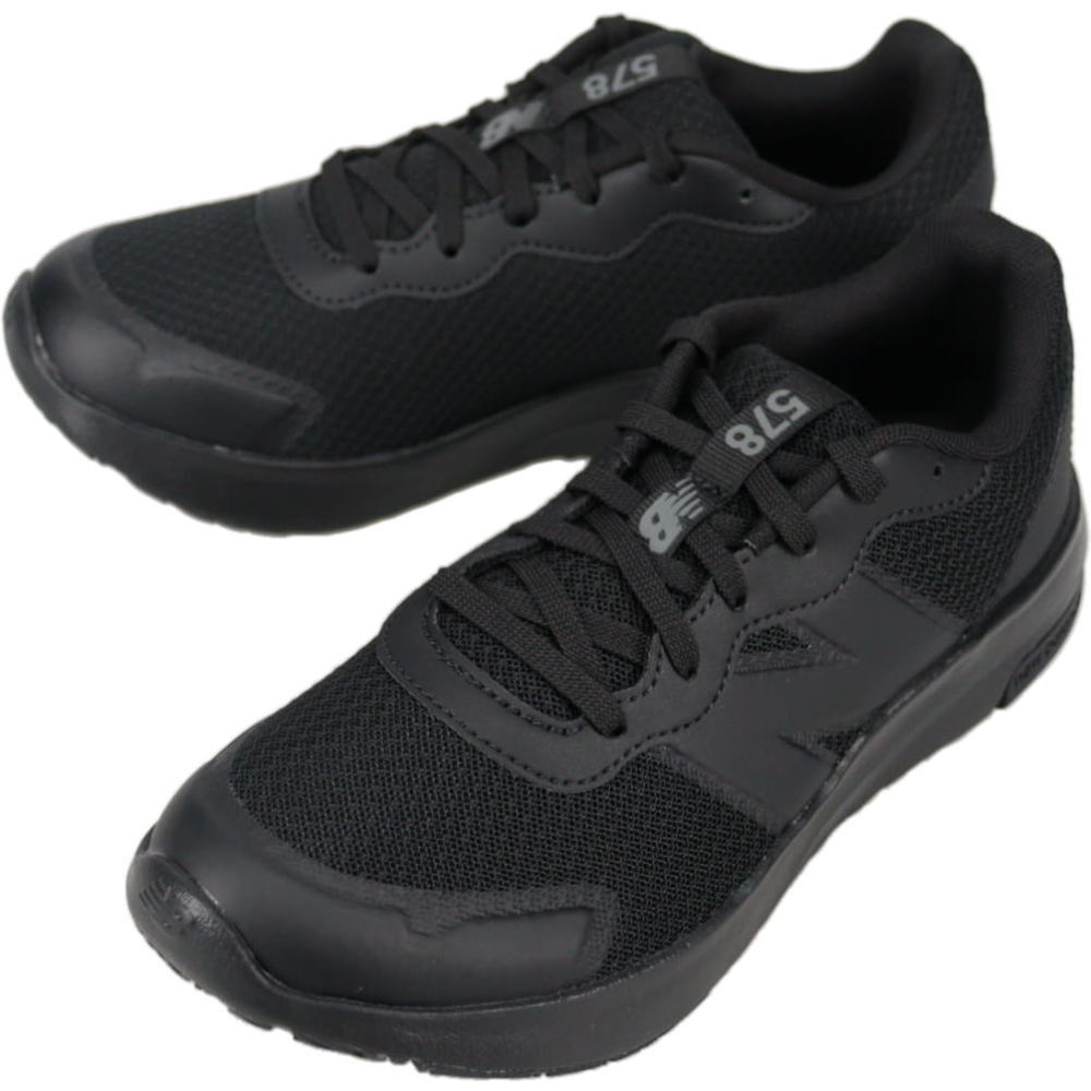 ４月限定！最大全額ポイント還元※要エントリー ニューバランス New balance スニーカー GK578 BB オールブラック 子供【GKOF】