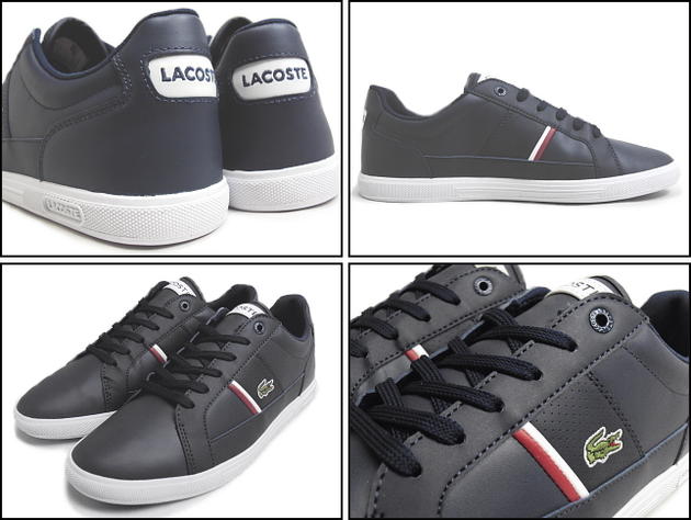 法国鳄鱼 lacoste 欧罗巴 frx 欧洲 frx 暗蓝色 白色 mab026-qm9
