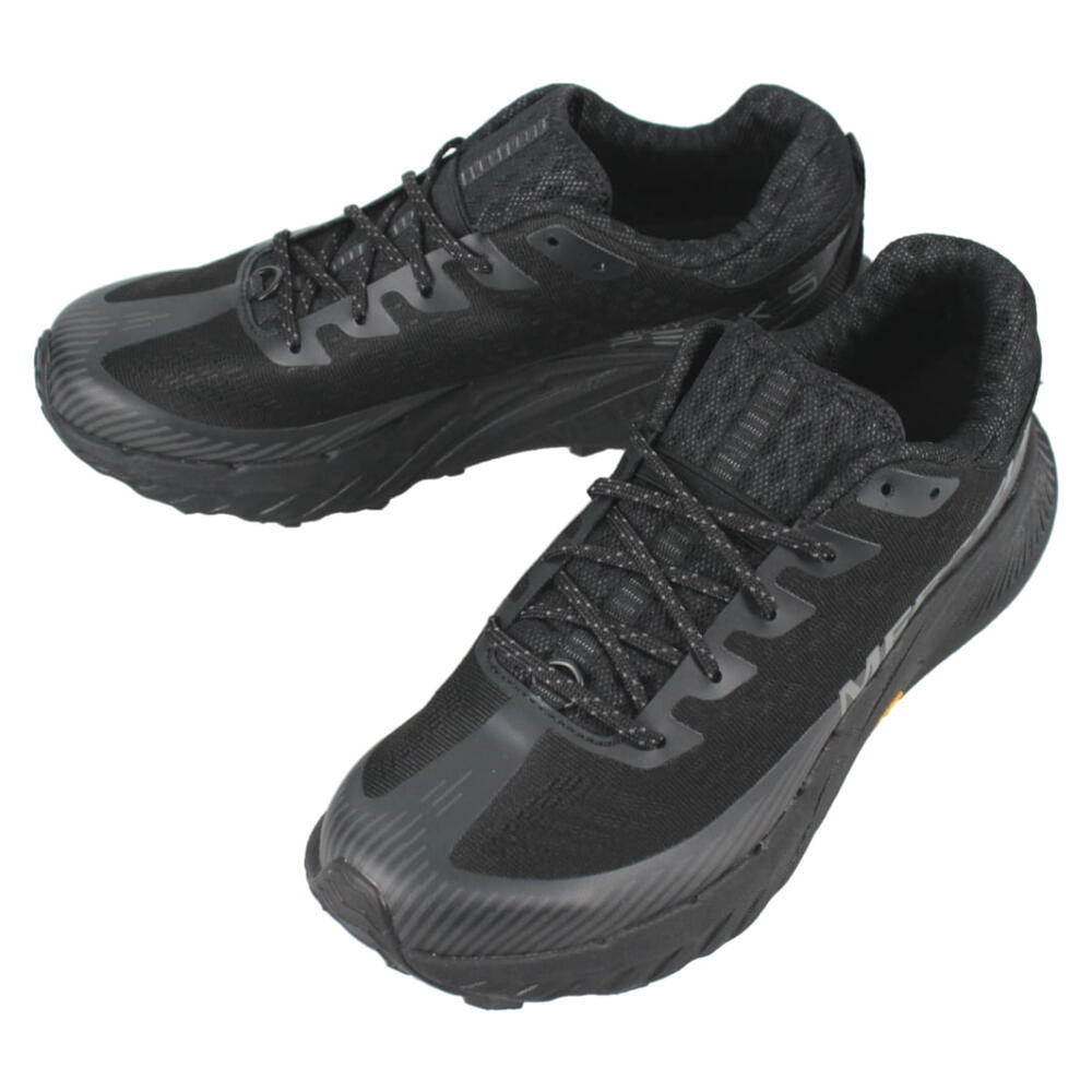 4月限定!最大全額ポイント還元※要エントリー メレル MERRELL メンズ アジリティー ピーク 5 AGILITY PEAK 5 ブラック/ブラック J068045【GHON】