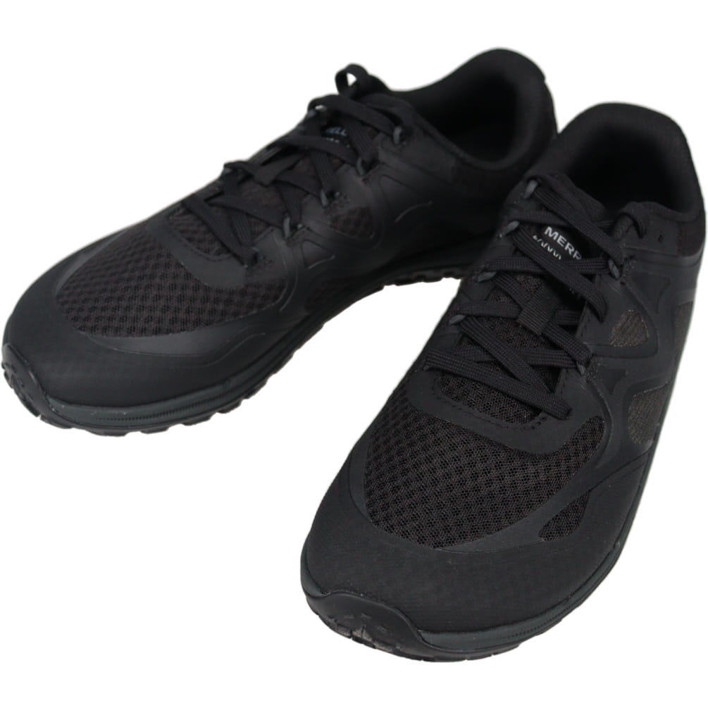 ４月限定！最大全額ポイント還元※要エントリー メレル MERRELL スニーカー トレイル グローブ 8 TRAIL GLOVE 8 ブラック J00003289【GKOG】