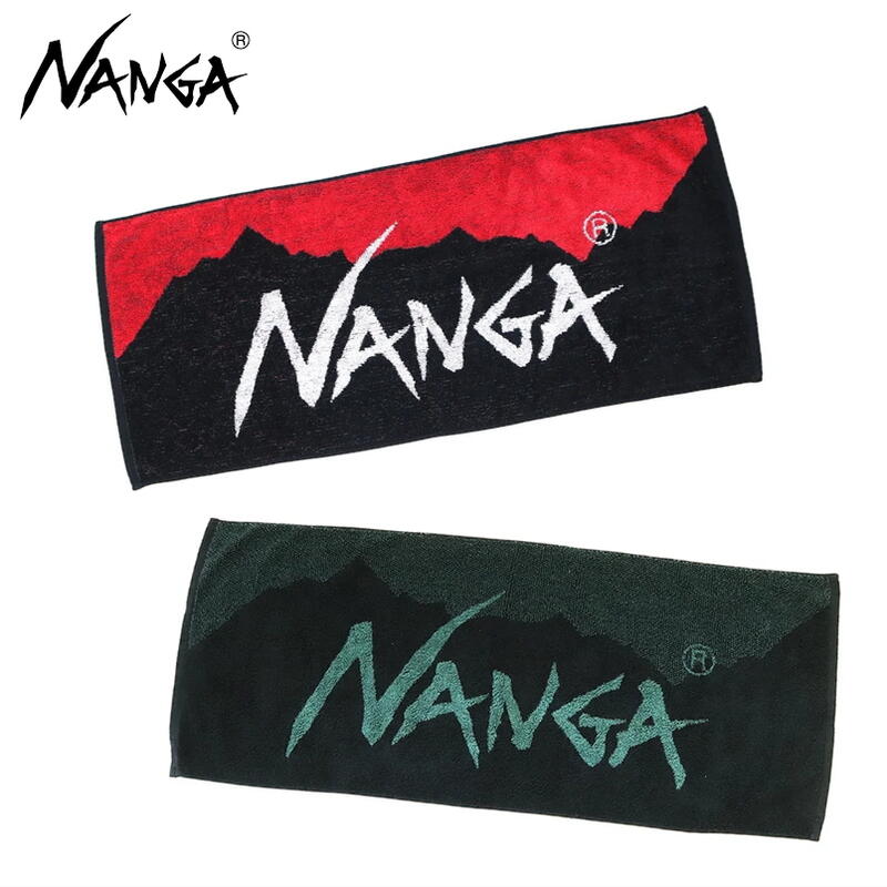 一流の品質 タオル バスタオル NANGA LOGO FACE TOWEL ナンガロゴ