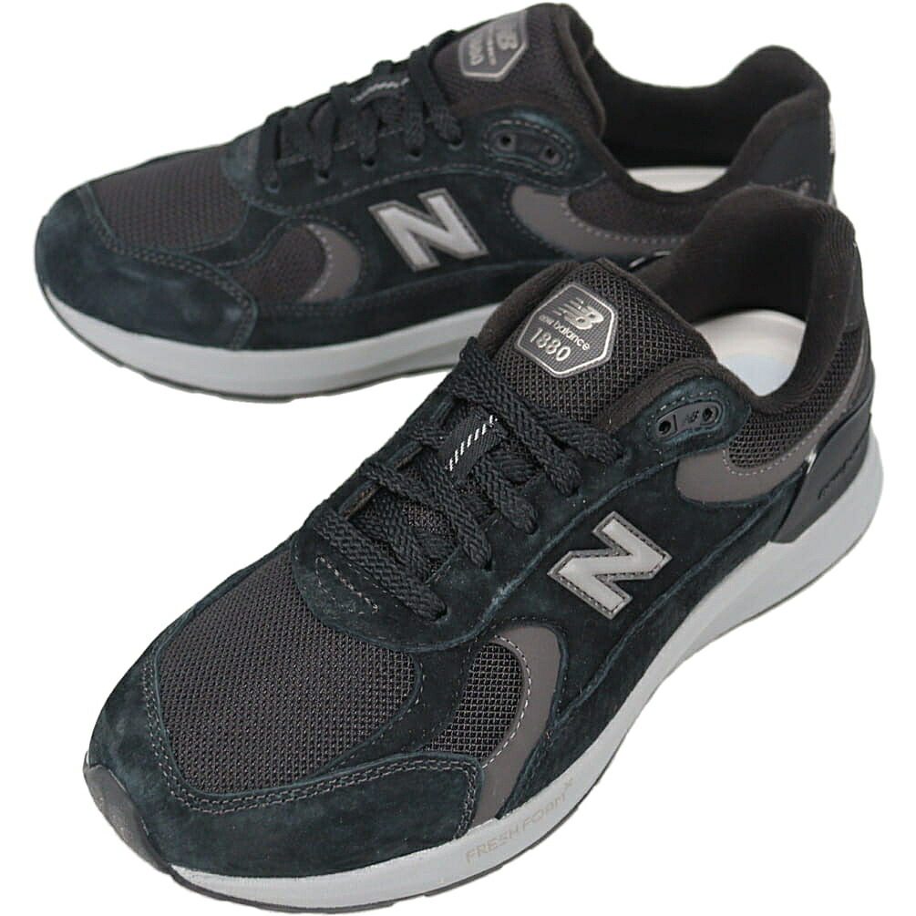 ４月限定！最大全額ポイント還元※要エントリー ニューバランス New balance スニーカー フレッシュ フォーム X 1880 v2 Fresh Foam X 1880 v2 U188W 1RM ブラック【GKOG】