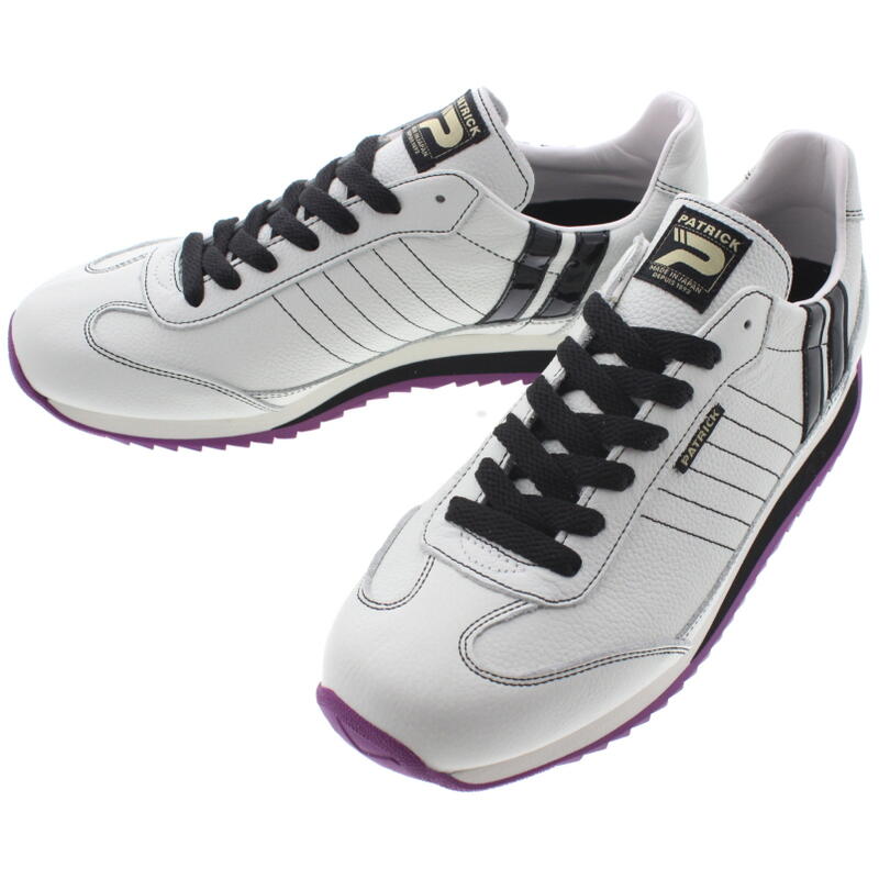 超お買い得 靴ひも通し 防水スプレー吹きかけサービス実施中 交換 返品 送料無料 沖縄県を除く 定番 パトリック Patrick スニーカー Marathon L マラソン レザー Blk ブラック スニーカー