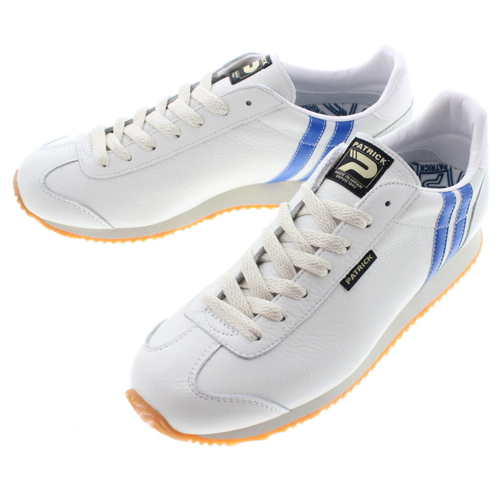 100 本物保証 靴ひも通し 防水スプレー吹きかけサービス実施中 交換 返品 沖縄県を除く パトリック Patrick スニーカー ネバダ 2 Nevada 2 ホワイト ブルー Wh Bu 1712 Gooi 数量は多 Crepemezon Com