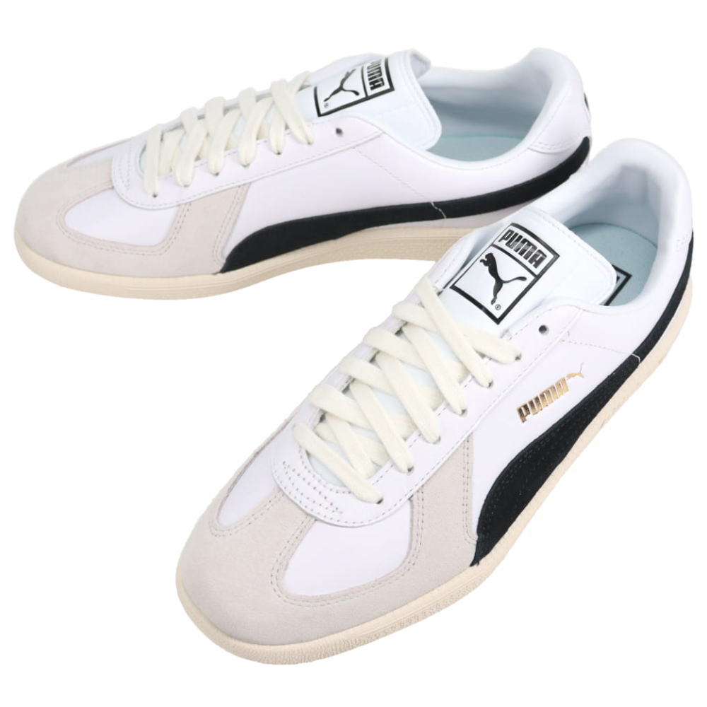 ４月限定！最大全額ポイント還元※要エントリー プーマ PUMA スニーカー アーミートレーナー Army Trainer プーマホワイト/ニンバスクラウド 386607 01 【GIOI】