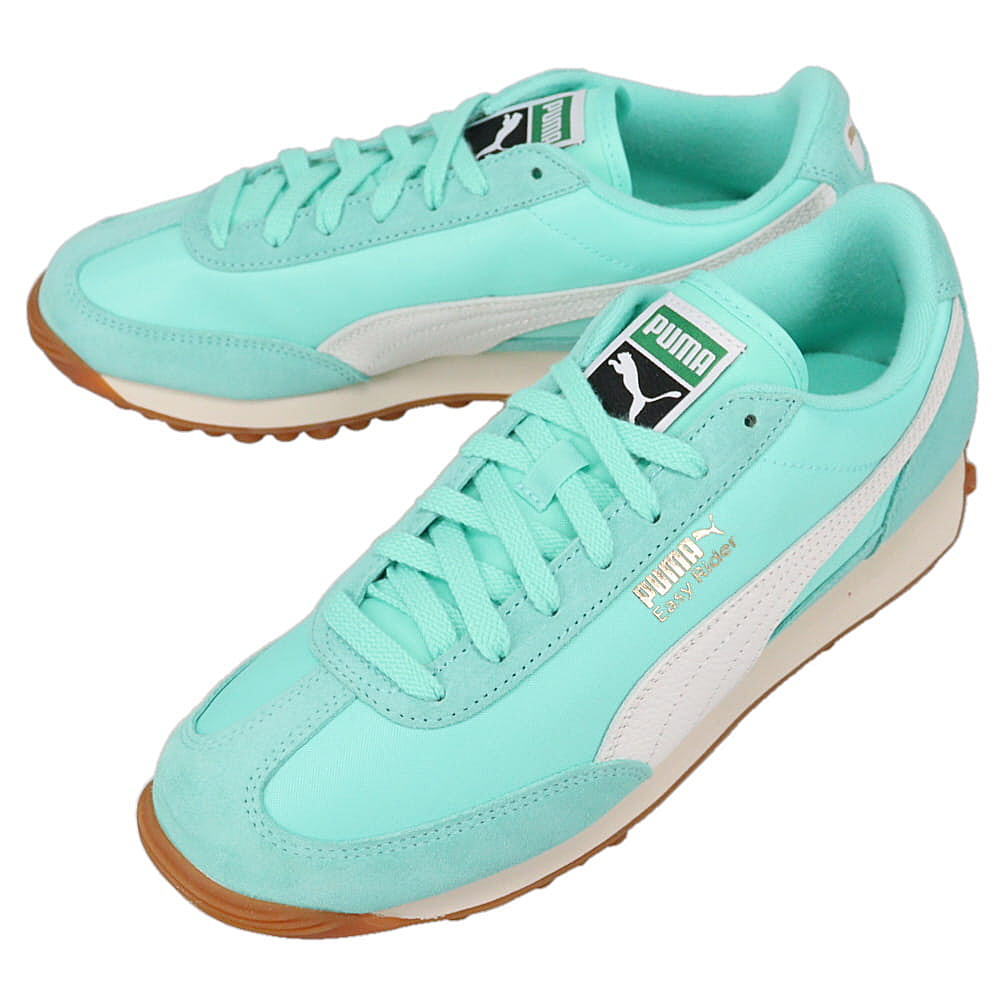 ４月限定！最大全額ポイント還元※要エントリー プーマ PUMA スニーカー ユニセックス イージー ライダー ヴィンテージ Easy Rider Vintage ミント/プーマホワイト 399028 08 【GIFO】