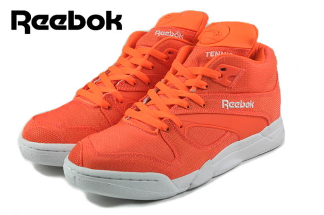 reebok pumps orange