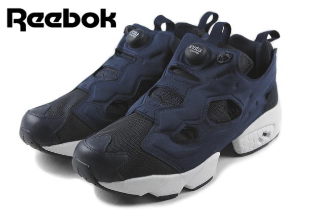 楽天市場 定番 リーボック Reebok インスタ ポンプフューリー オリジナル Insta Pump Fury Og カレッジエイトネイビー ホワイト リーボック V Fjoj すにーかー倉庫