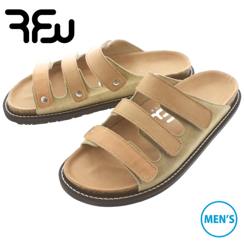 ４月限定！最大全額ポイント還元※要エントリー アールエフダブリュー RFW メンズ サンダル パフィン 3 PUFFIN 3 F-1915212 ベージュ/ベージュ 【FNOL】