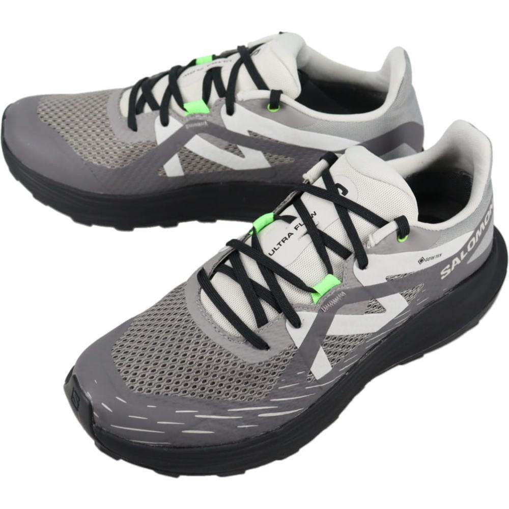 4月限定!最大全額ポイント還元※要エントリー サロモン salomon 男性用トレイルランニングシューズ ウルトラ フロー ゴアテックス ULTRA FLOW GORE TEX Sharkskin/Black/Violet 476927【GJOG】