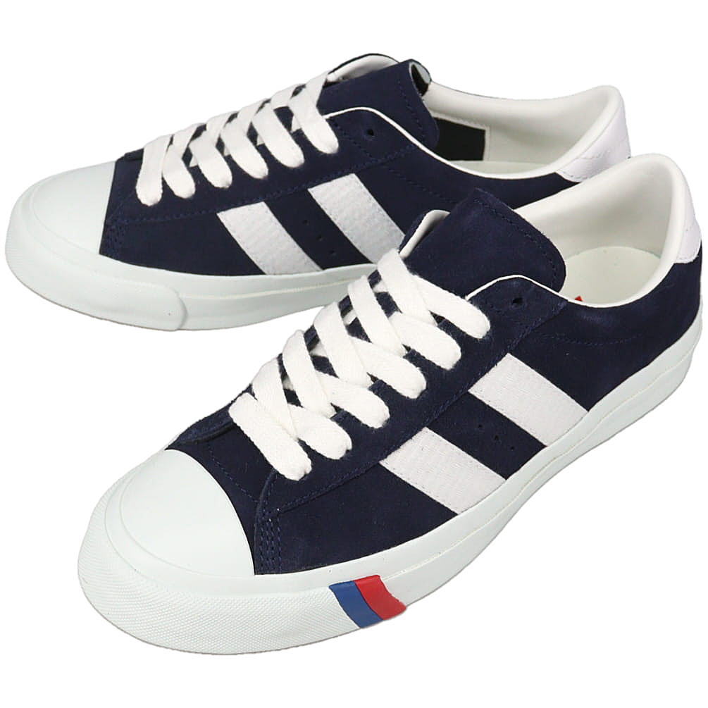 ４月限定！最大全額ポイント還元※要エントリー プロケッズ PRO-keds スニーカー ロイヤル プラス スエード ロー ROYAL PLUS SUEDE LO ネイビー PN1021【GIFF】