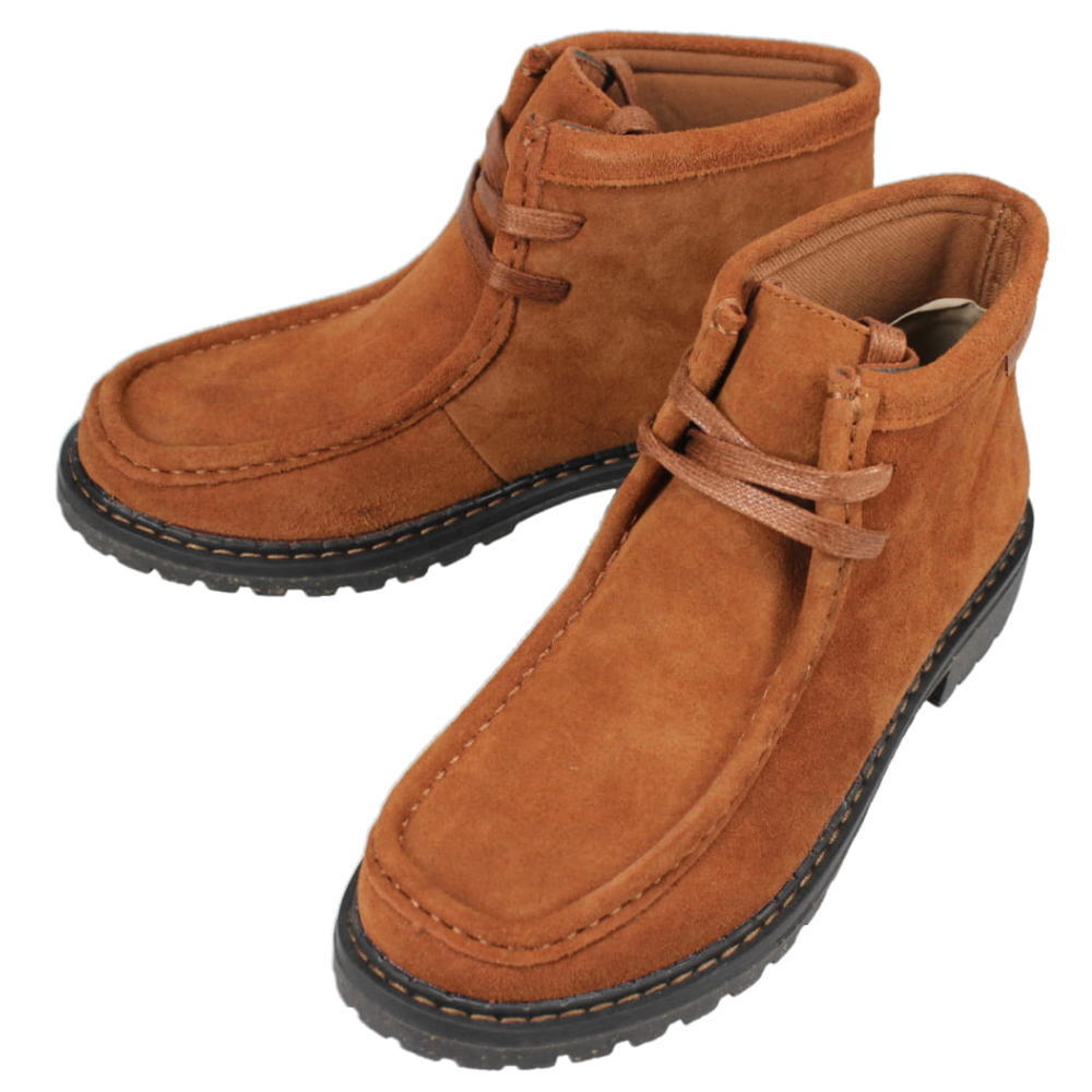 ４月限定！最大全額ポイント還元※要エントリー ミネトンカ MINNETONKA ウィメンズ ワラビー ショート ブーツ WALLABEE SHORT BOOT ブラウン 18M18【GHFO】