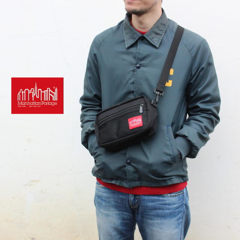 ４月限定！最大全額ポイント還元※要エントリー 定番 マンハッタンポーテージ Manhattan Portage バッグ スプリンター THE SPRINTER ブラック 1401 BLK［BG］