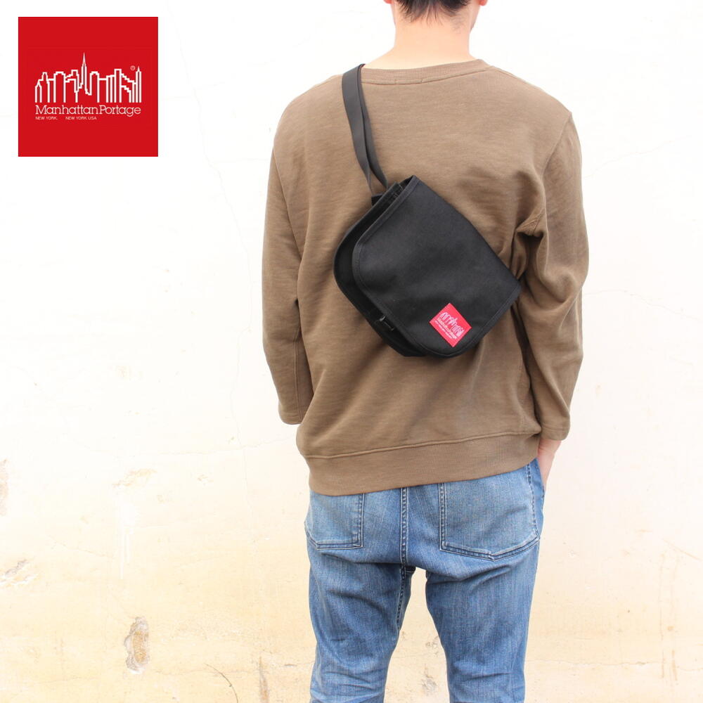 ４月限定！最大全額ポイント還元※要エントリー 定番 マンハッタンポーテージ Manhattan Portage ST マークス ショルダーバッグ ST.MARKS SHOULDER BAG ブラック 1426 BLK［BG］【GFOJ】