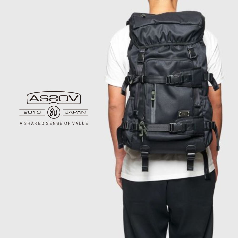 ４月限定！最大全額ポイント還元※要エントリー アッソブ AS2OV コーデュラドビー305D バックパック CORDURA DOBBY 305D BACK PACK 061400 BLACK(10) 【GIFF】