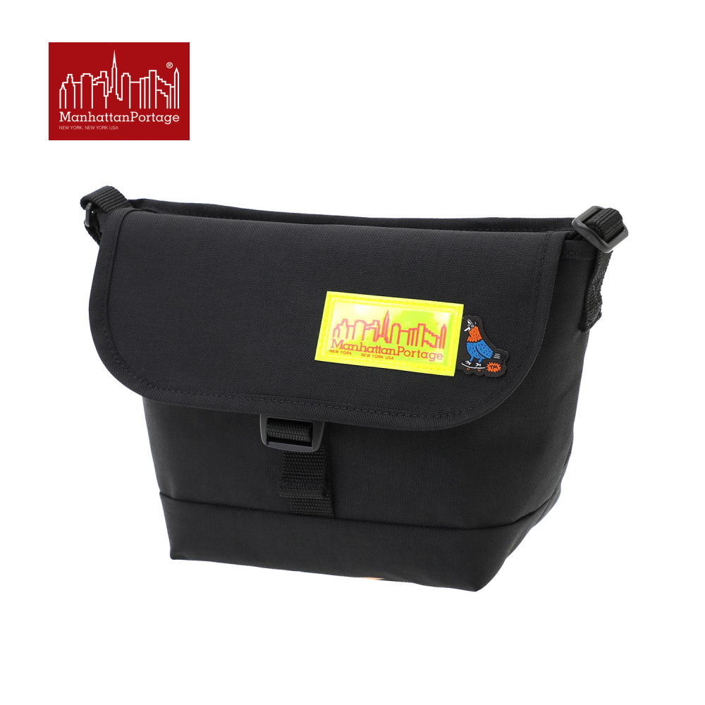 ７月限定！最大全額ポイント還元※要エントリー マンハッタンポーテージ Manhattan Portage ナイロン メッセンジャーバッグ (XXS) BP W/DIV LVL TMP NYLON MESSENGER BAG (XXS) BP W/DIV LVL TMP ブラック 1603-BP-D-LVL-TMP BLK【GJOL】｜すにーかー倉庫