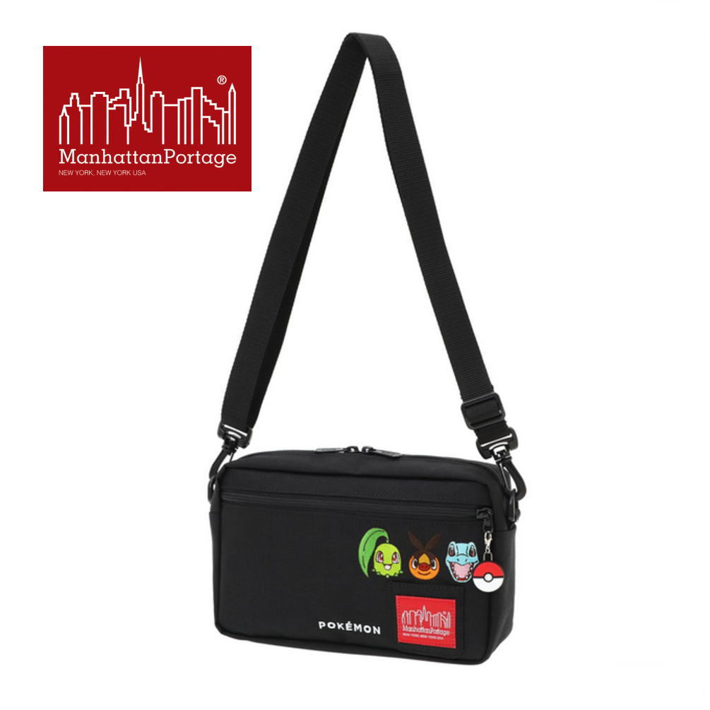 ４月限定！最大全額ポイント還元※要エントリー マンハッタンポーテージ Manhattan Portage JOGGER (L) JPN VER 2 ポケモン 25 ZA ブラック 1404-L-2-PKMN25-ZA BLK ［BG］【GJFF】