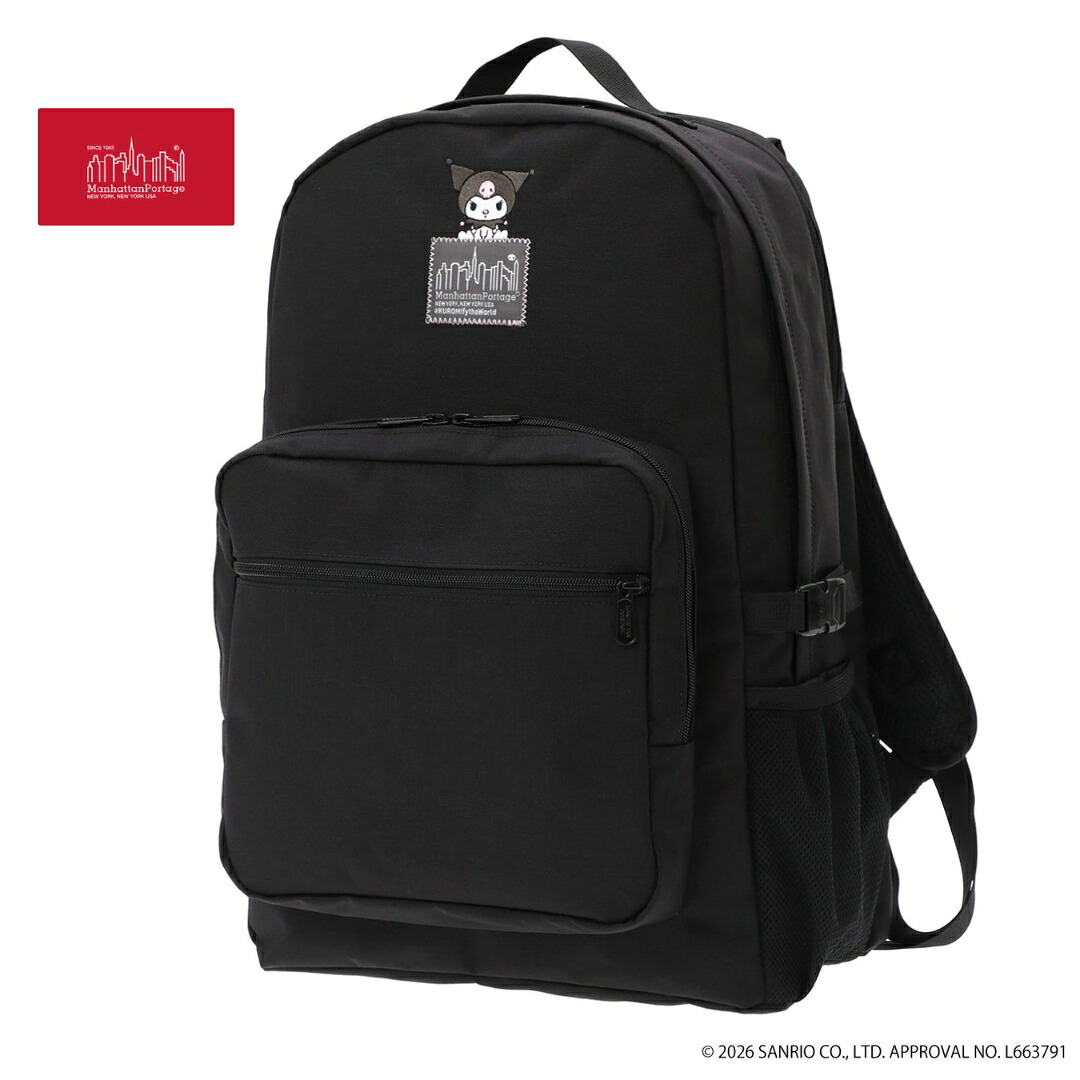 ７月限定！最大全額ポイント還元※要エントリー マンハッタンポーテージ Manhattan Portage タウンセンド バックパック 500D コーデュラ クロミ TOWNSEND BACKPACK 500D CORDURA KUROMI ブラック 2236-500CD-KRM BLK［BG］【GKOG】｜すにーかー倉庫