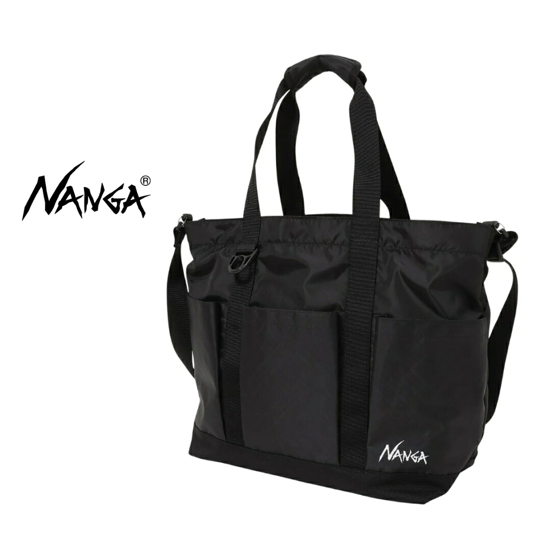 ７月限定！最大全額ポイント還元※要エントリー ナンガ NANGA バッグ エコパック UR トートバッグ ECOPAK UR TOTE BAG ブラック N2542-3M307Z BLK【GKOH】｜すにーかー倉庫