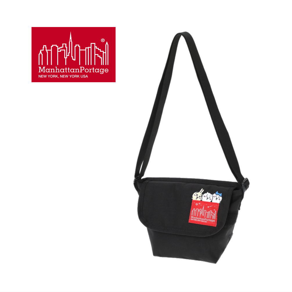 ７月限定！最大全額ポイント還元※要エントリー マンハッタンポーテージ Manhattan Portage ナイロンメッセンジャー バッグ ちいかわ NYLON MESSENGER BAG (XXXS) 500D CORDURA CKW26 BLK1602 500CD CKW26［BG］【GKOJ】｜すにーかー倉庫
