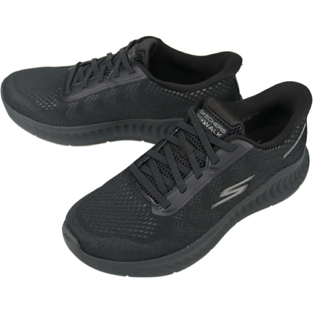 ４月限定！最大全額ポイント還元※要エントリー スケッチャーズ SKECHERS スニーカー スリップインズ ゴーウォーク ナウ ペイトン Slip-ins GO WALK NOW PAYTON ブラック 216375 BBK【GJOF】