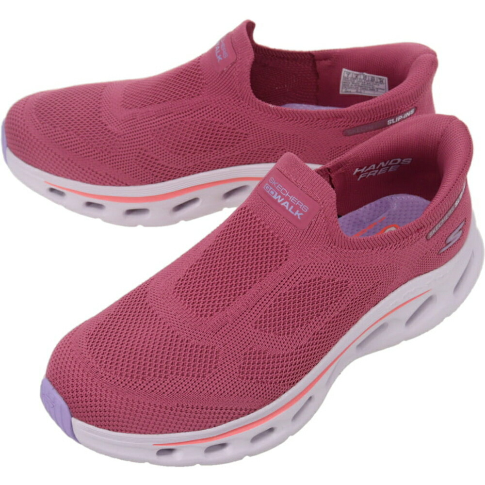 ４月限定！最大全額ポイント還元※要エントリー スケッチャーズ SKECHERS スニーカー ゴーウォーク グライドステップ 2.0 - アネット GO WALK GLIDE-STEP 2.0 - ANNETTE モーブマルチ MVMT 125120 【GJOM】