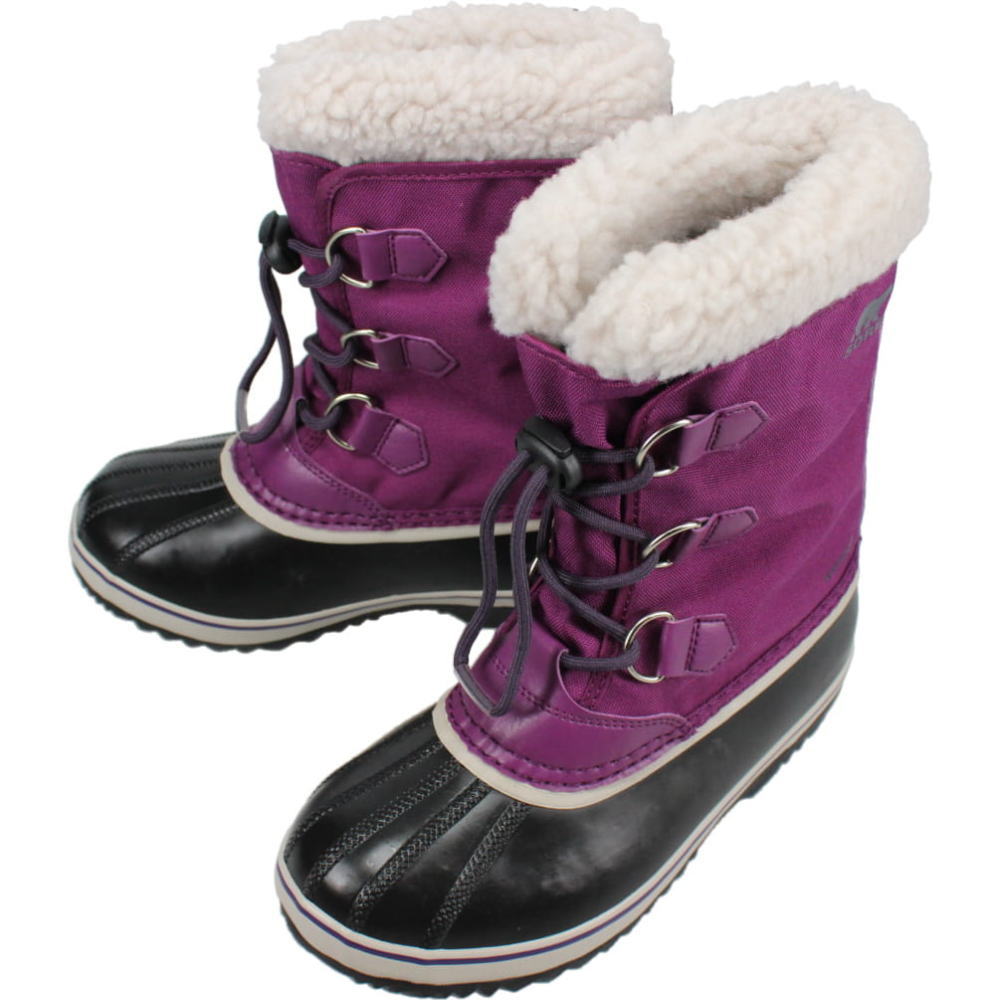 【最大100%ポイントバック 7/1-7/31限定※要エントリー】子供 ソレル SOREL ブーツ ユート パックナイロン ウォータープルーフ YOOT PAC NYLON WP ワイルドアイリス/ダークプラム NY1962-594【GHFF】画像